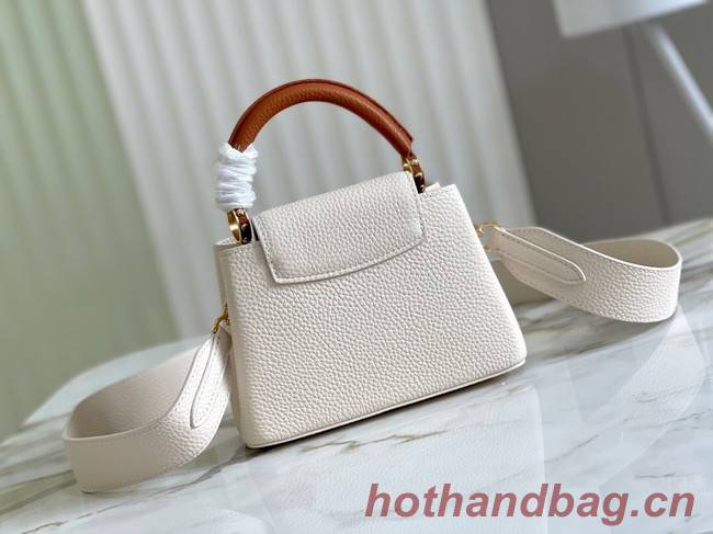 Louis Vuitton CAPUCINES MINI M59205 white&brown