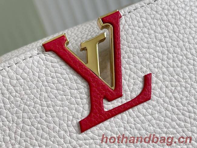 Louis Vuitton CAPUCINES MINI M59205 white&brown