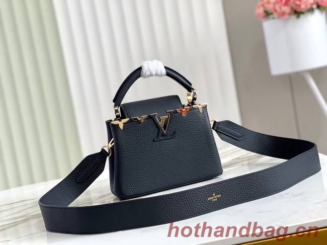 Louis Vuitton CAPUCINES MINI M59267 black