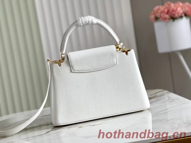 Louis Vuitton CAPUCINES PM M56904 white