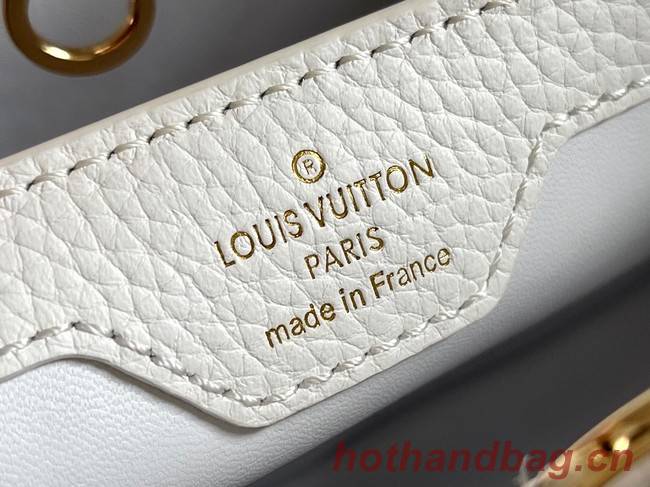 Louis Vuitton CAPUCINES PM M56904 white