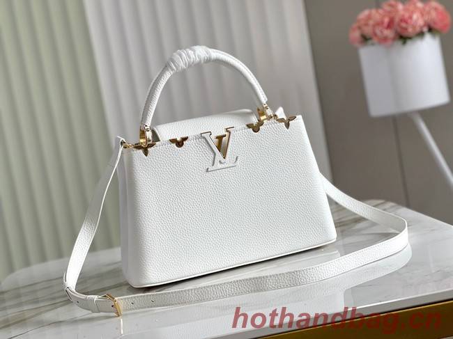 Louis Vuitton CAPUCINES PM M56904 white