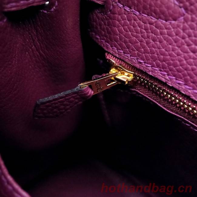 Hermes Kelly Shoulder Bag Original TOGO Leather KY3255 purple