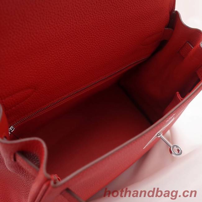 Hermes Kelly Shoulder Bag Original TOGO Leather KY3255 red