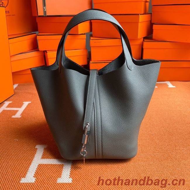 Hermes Picotin Lock Bags Original togo Leather PL3388 Almond green