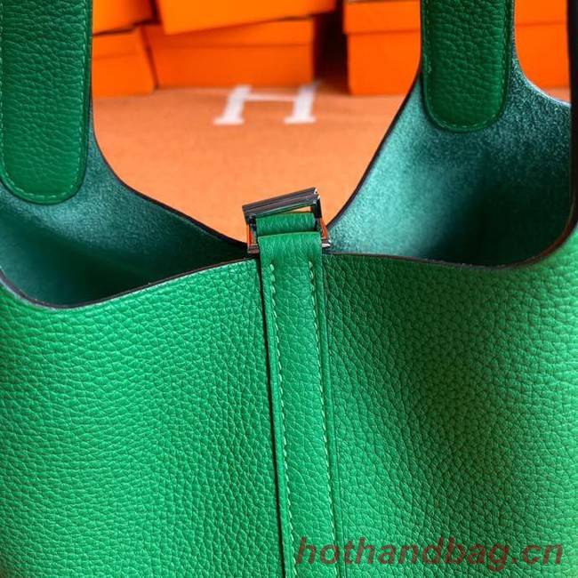 Hermes Picotin Lock Bags Original togo Leather PL3388 green