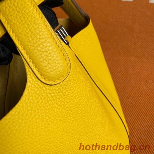 Hermes Picotin Lock Bags Original togo Leather PL3388 lemon