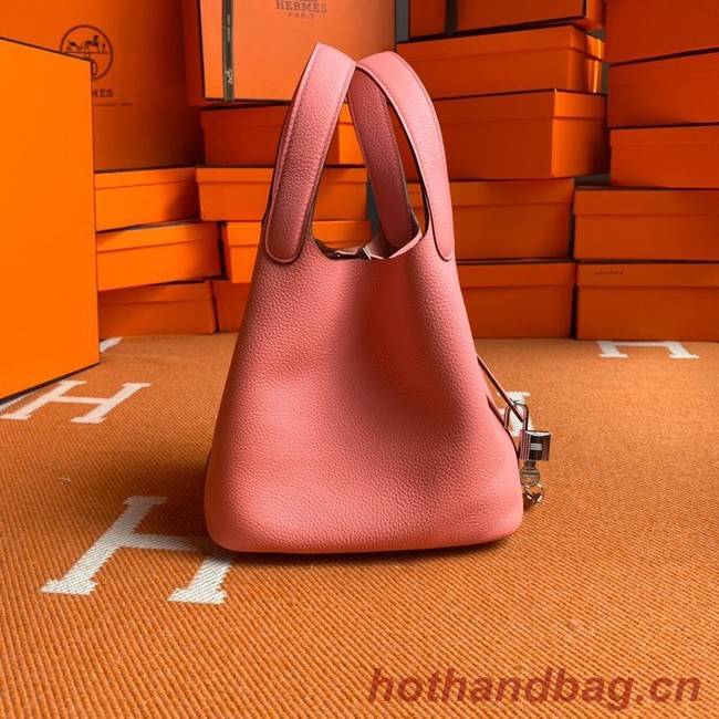 Hermes Picotin Lock Bags Original togo Leather PL3388 pink