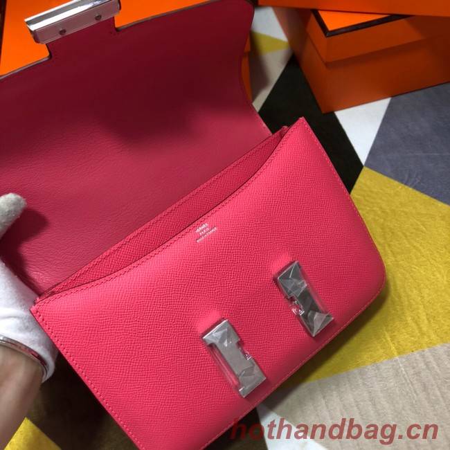 Hermes Original Espom Leather Constance Bag 5333 Lipstick Pink