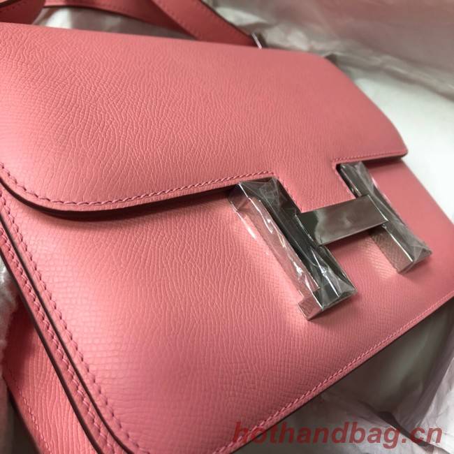 Hermes Original Espom Leather Constance Bag 5333 Pink