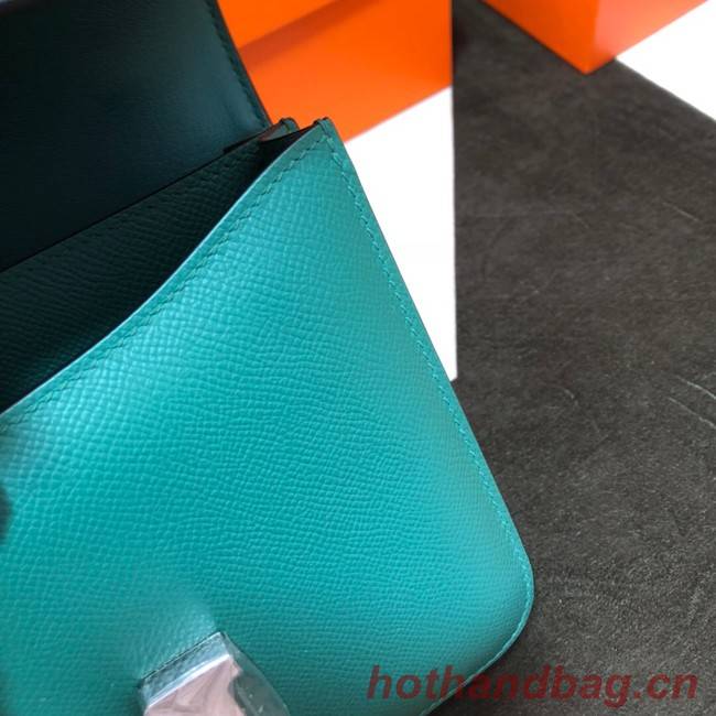 Hermes Original Espom Leather Constance Bag 5333 blackish green