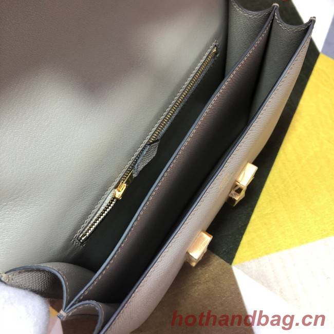 Hermes Original Espom Leather Constance Bag 5333 gray