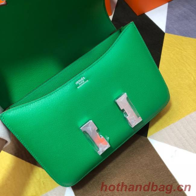 Hermes Original Espom Leather Constance Bag 5333 green