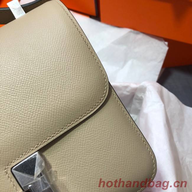 Hermes Original Espom Leather Constance Bag 5333 light gray