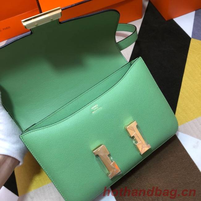 Hermes Original Espom Leather Constance Bag 5333 light green