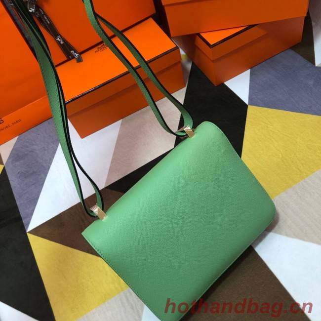 Hermes Original Espom Leather Constance Bag 5333 light green