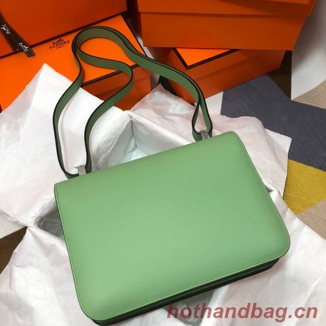 Hermes Original Espom Leather Constance Bag 5333 light green