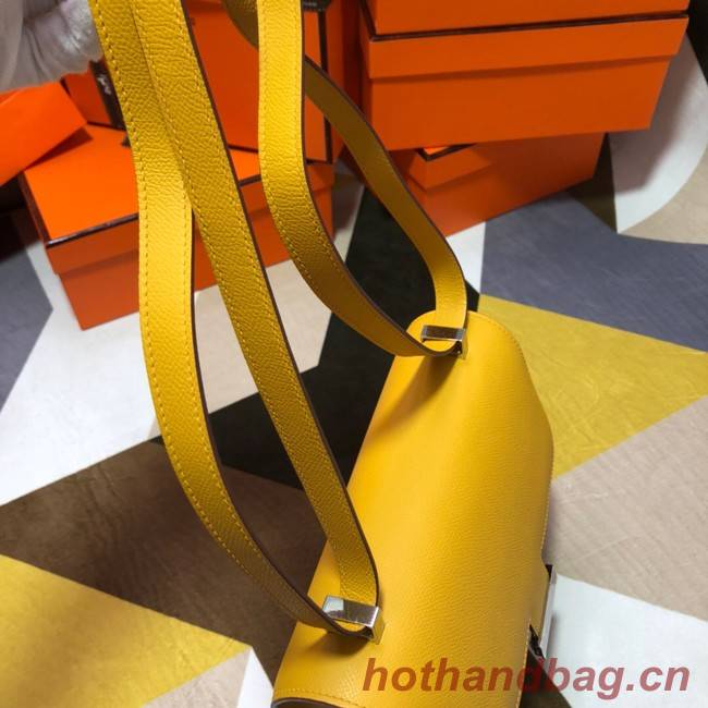 Hermes Original Espom Leather Constance Bag 5333 yellow