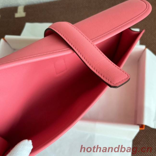 Hermes Original jige swift Leather Clutch 37088 cherry blossoms