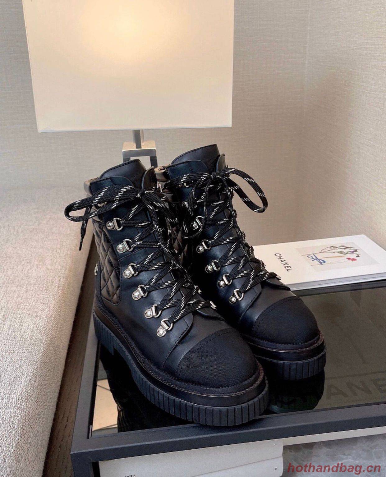 Chanel Boots Shoes CH28801 Black