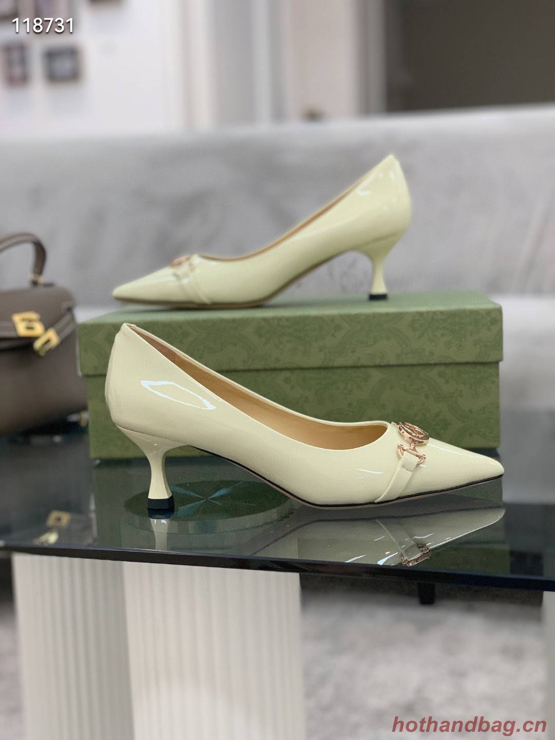 Gucci Shoes GG1757JZ-2 Heel height 5CM