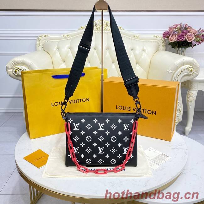 Louis Vuitton COUSSIN PM  M59398 black & white