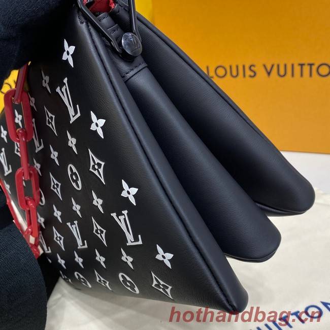 Louis Vuitton COUSSIN PM  M59398 black & white