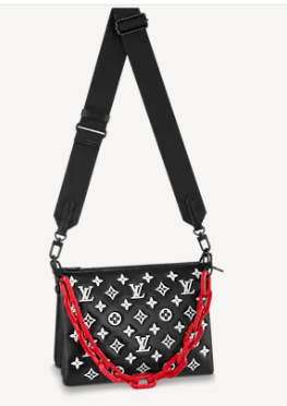 Louis Vuitton COUSSIN PM  M59398 black & white