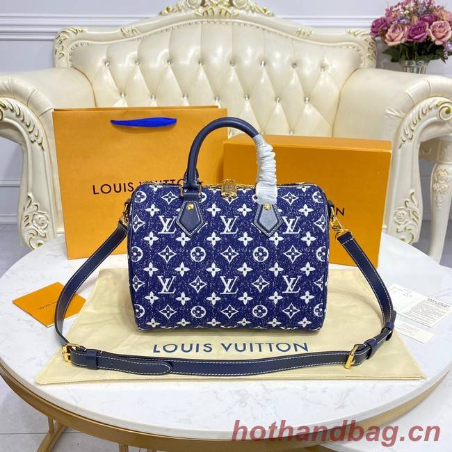 Louis Vuitton Monogram denim M59609 blue