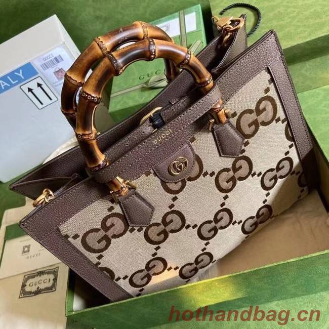 Gucci Diana medium tote bag 655658 brown