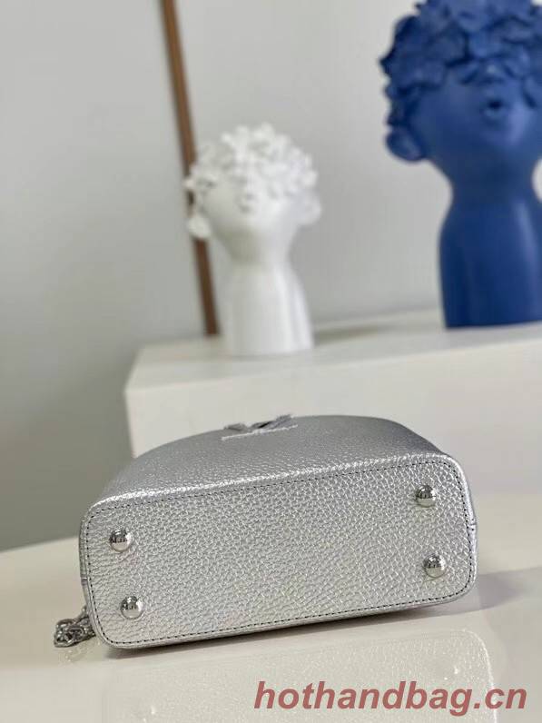 Louis Vuitton CAPUCINES MINI M80239 silver