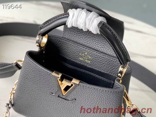 Louis Vuitton CAPUCINES MINI M59065 black