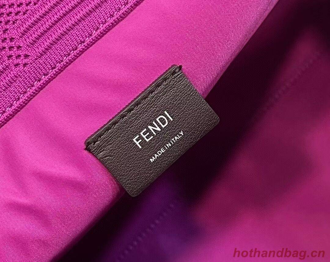 FENDI SUNSHINE MEDIUM FF fabric shopper 8BH386A Purple