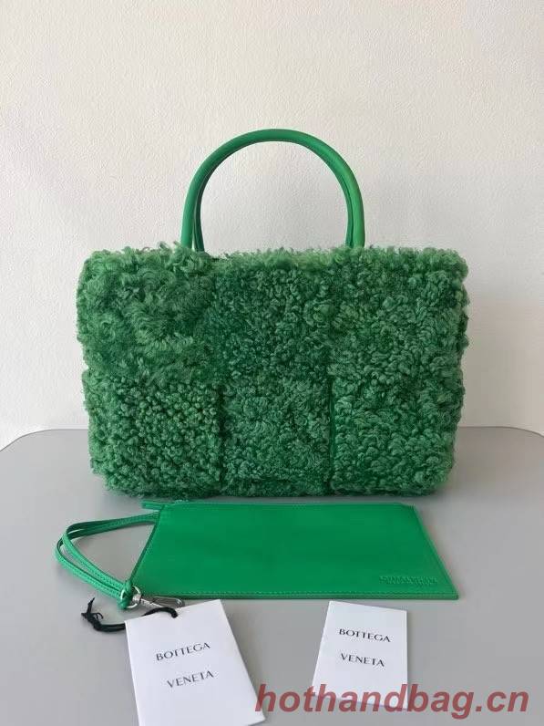 Bottega Veneta ARCO TOTE 652867 PARAKEET