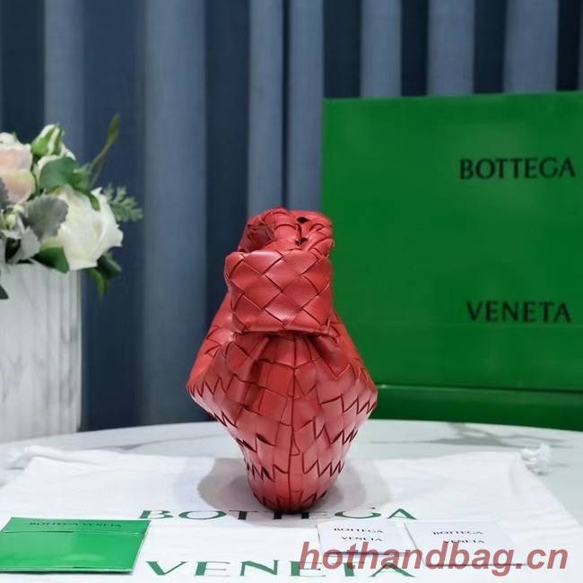 Bottega Veneta MINI JODIE 651876 DARK RED