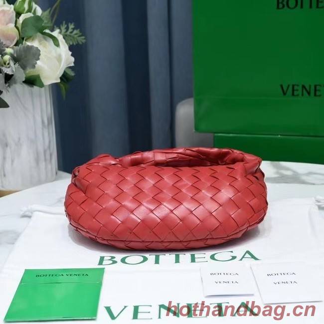 Bottega Veneta MINI JODIE 651876 DARK RED