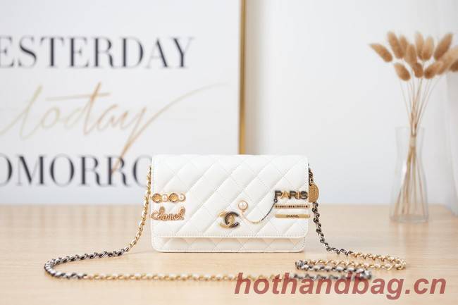 Chanel SMALL FLAP BAG AP2508 white