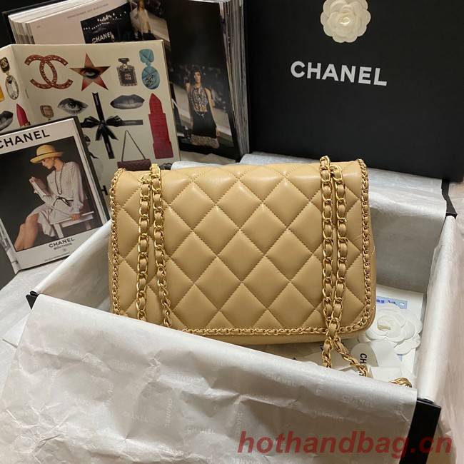 Chanel SMALL FLAP BAG AS1672 apricot