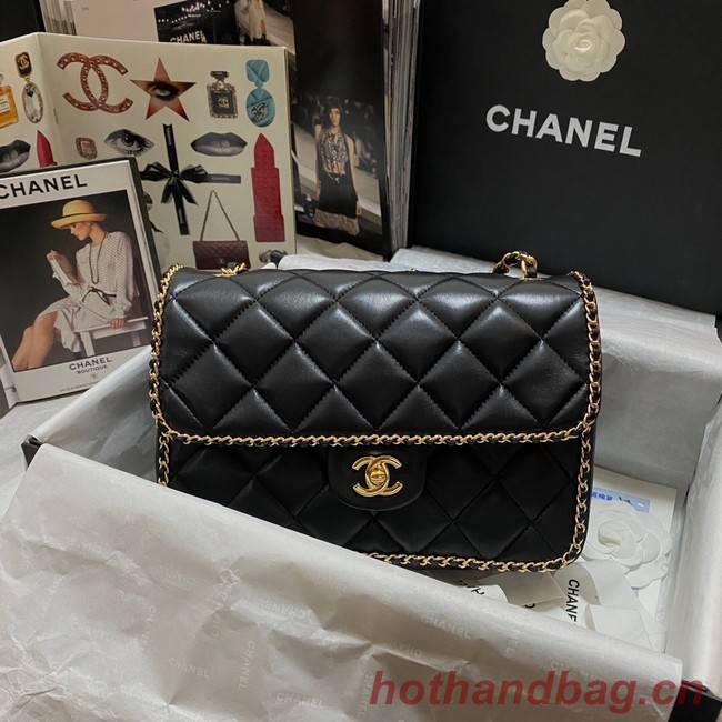 Chanel SMALL FLAP BAG AS1672 black