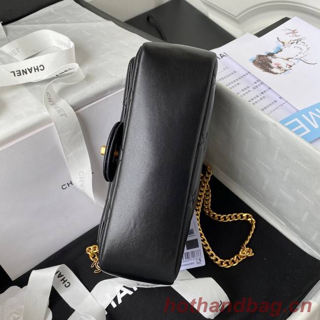 Chanel SMALL Lambskin FLAP BAG AS1792 black