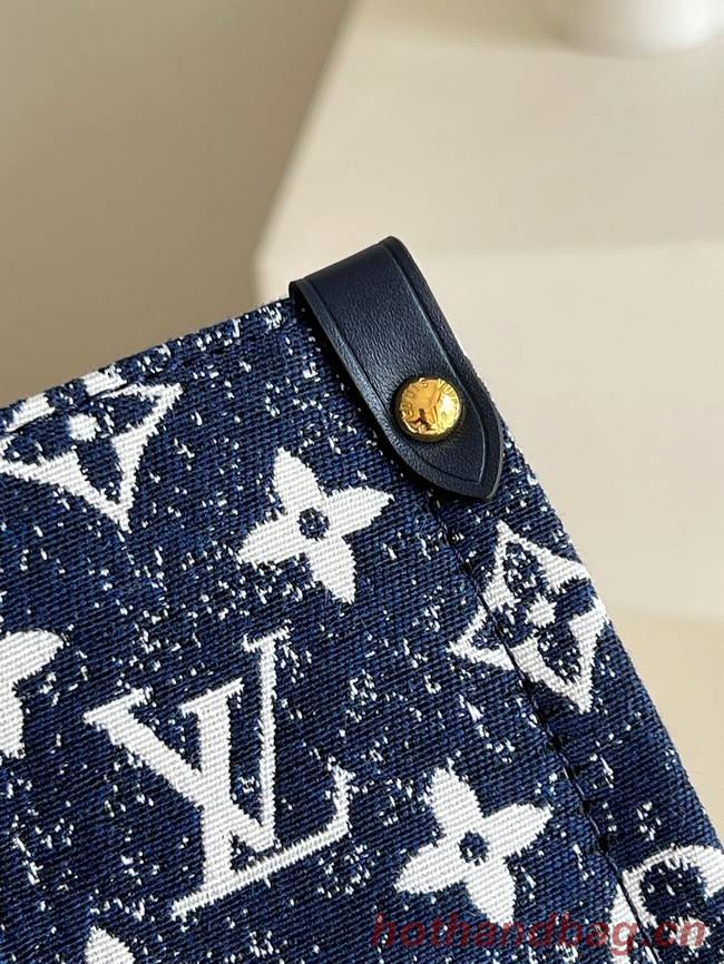 Louis Vuitton ONTHEGO Denim MM M59608 Navy Blue