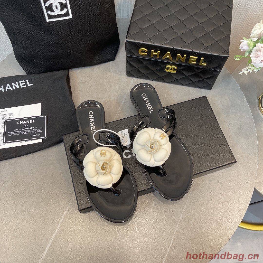 Chanel Slippers Shoes CC62319 Flower