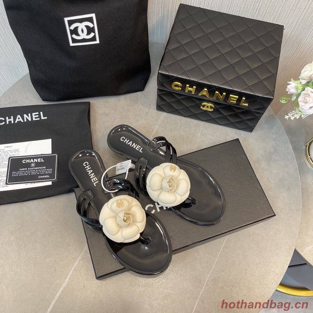 Chanel Slippers Shoes CC62319 Flower