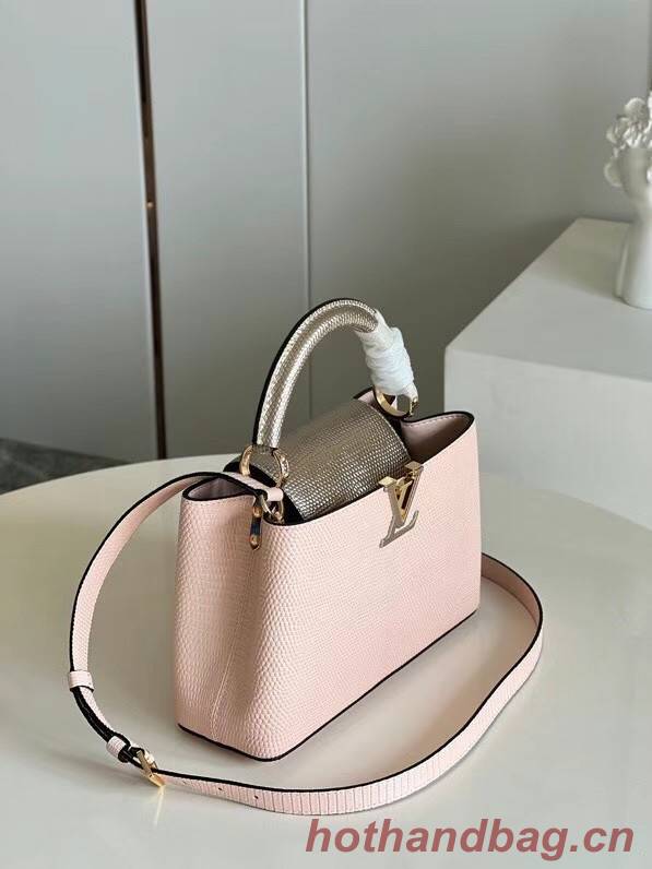 Louis Vuitton CAPUCINES BB M59266 light pink