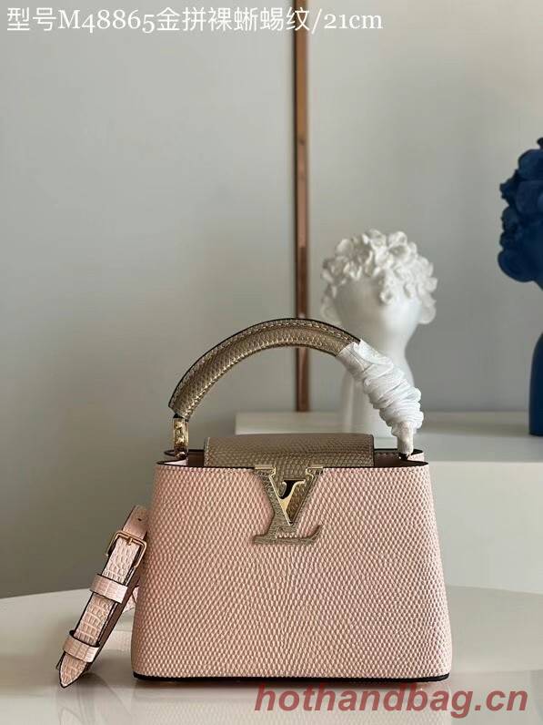 Louis Vuitton CAPUCINES MINI M59268 light pink