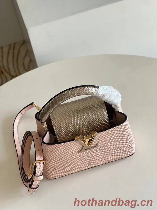 Louis Vuitton CAPUCINES MINI M59268 light pink