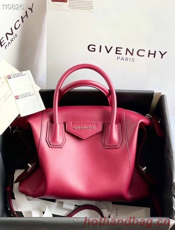 GIVENCHY Original Leather Shoulder Bag 63188 red