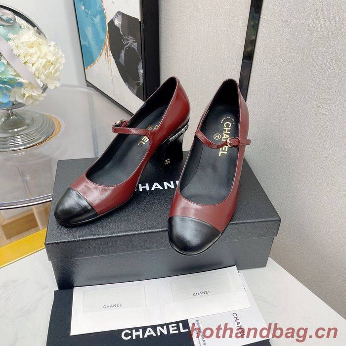 Chanel shoes CH00096 Heel Hight 7.5CM