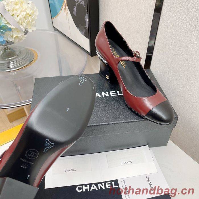 Chanel shoes CH00096 Heel Hight 7.5CM