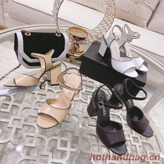 Chanel shoes CH00179 Heel Hight 8.5CM